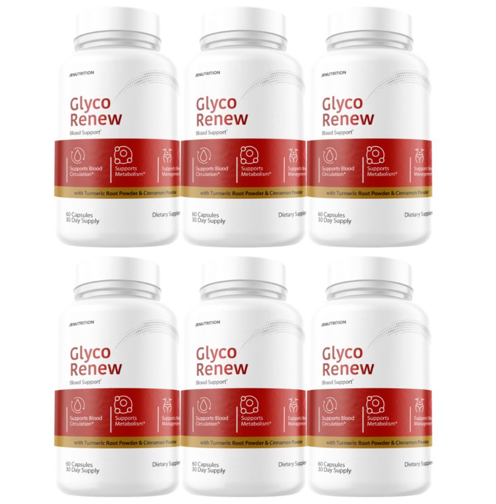 Glyco Renew - Blood Support Dietary Supplement (6 Pack)